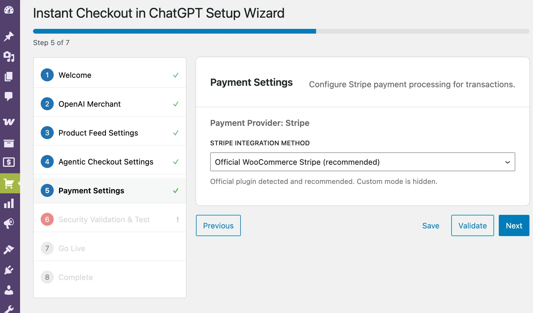 WooCommerce Settings